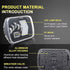 Universal 7 Inch Dual Function LED Projector Square Headlight