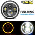 Universal 7 inch Jeep Style LED Angel Eye Projector Headlight