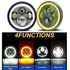 Universal 7 inch Jeep Style LED Angel Eye Projector Headlight