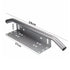 Universal Bar Light Mounting Bracket & Licence Plate Holder (Silver)