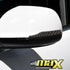 Universal Carbon Look Side Mirror Protector With German Flag
