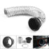 Universal Carbon Look Bumper Air Duct Funnel
