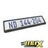 Universal Carbon Look Number Plate Holder