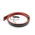 Universal Carbon Look Rubber Boot Spoiler With LED Brake Light