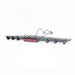 Universal Carbon Look Shark-Fin Diffuser With LED Brake Light