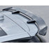 Universal GT-Style Gloss Black Hatchback Roof Spoiler With Brake Light