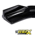 Universal Gloss Black 4-Piece Front Spoiler With Red Lip