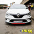 Universal Gloss Black 4-Piece Front Spoiler With Red Lip