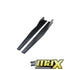 Universal Gloss Black Side Skirt Splitters / Extensions - 1.2 meter