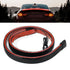 Universal Gloss Black Rubber Boot Spoiler With LED Brake Light