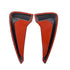 Universal Gloss Black Side Fender Vent (Pair)