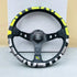 Universal JDM Aluminium Vertex Drift Style Sports Steering Wheel (320mm)