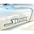 Universal Jimny Retro Logo Badge (Silver)