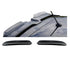Universal Oettinger Style Gloss Black Roof Spoiler Winglet Extension - 2 Piece