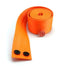 Universal Polyester Webbing Seat Belt Harness Strap - Neon Orange