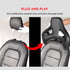 Universal Racing Style Car Seat Headrest - 140mm
