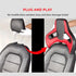 Universal Racing Style Car Seat Headrest - 150mm