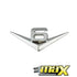 Universal V6 Chrome Metal Badge
