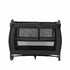 Chelino Tommy Camp Cot Black with Mattress