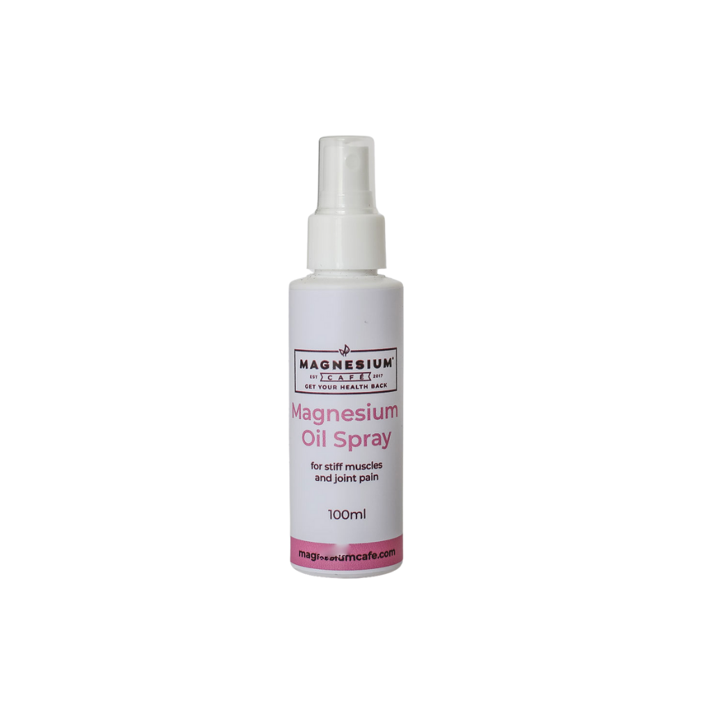 Magnesium Cafe Magnesium Oil Spray | Relieves Muscle Stiffness & Joint Discomfort | 100ml
