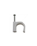 PVC Saddle Round with Nail - 20mm / 25 Part No: CA32