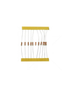 Resistor - 3K3 1/4W 5% / 10 Part No: HW02-4