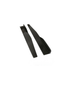 Universal Gloss Black Side Skirt Splitters / Extensions - 1.2 meter
