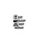 UNIVERSAL EAT SLEEP JEEP REPEAT STICKER