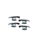 Toyota Hilux (16-On) Matte Black Door Cups