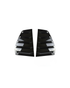 Suitable To Fit - VW Golf 6 Gloss Black Plastic Side Window Louver