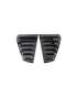Suitable To Fit - VW Golf 7 Gloss Black Plastic Side Window Louver