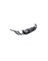Suitable To Fit - VW Golf 7.5 GTI Karbel Style Gloss Black Diffuser With Brake Light