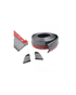Samurai Universal Carbon Look Rubber Boot Spoiler With Caps