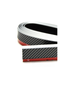 Samurai Universal Rubber Spoiler (Carbon & Silver)