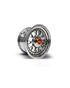 15 Inch Mag Wheel - MX5031-CHR Black Chrome Wheel - (5x100/ 5x114.3 PCD)