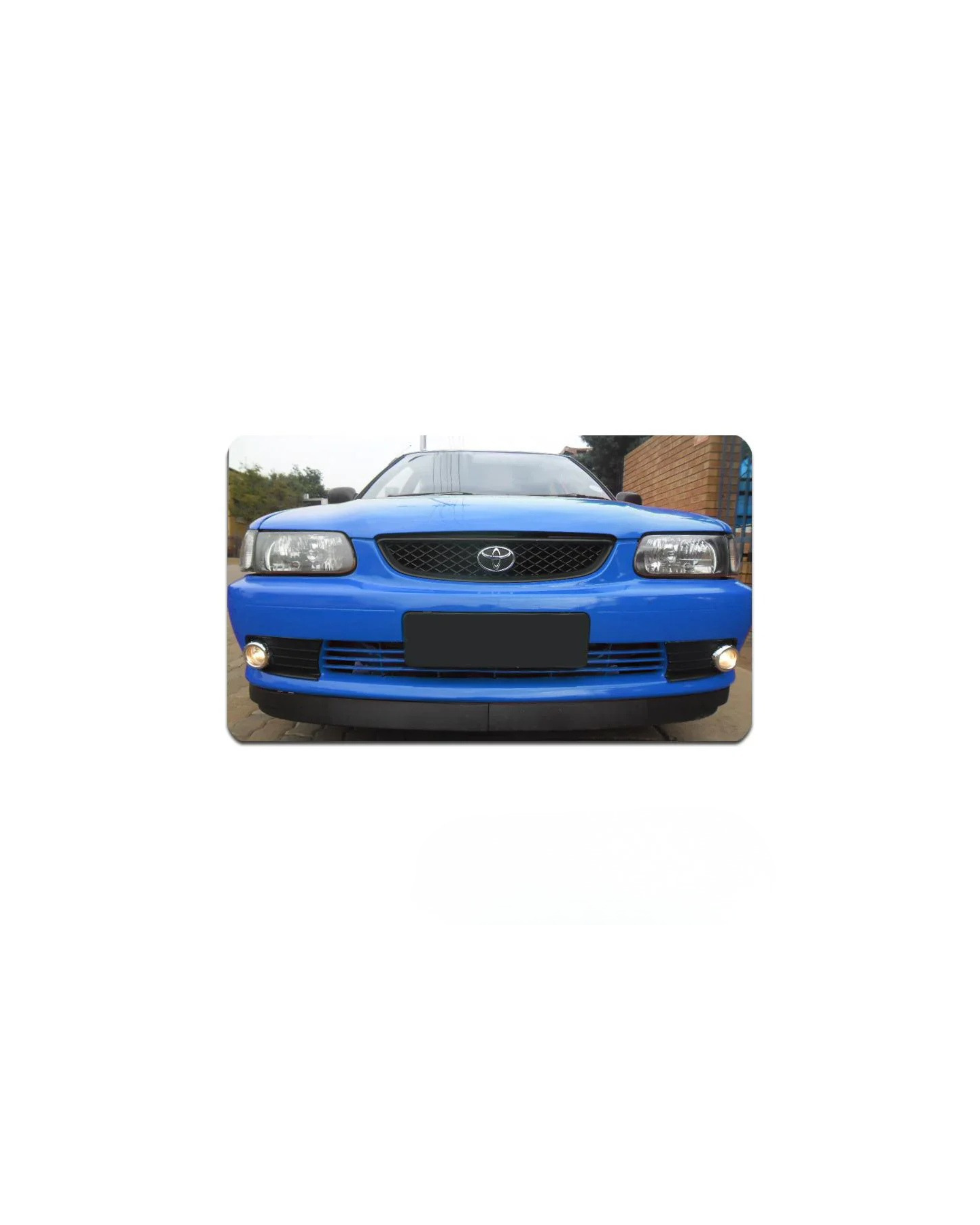 Toyota Tazz (01-On) Fog Lamps With Grilles & Chrome Ring
