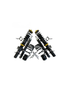 Airlux Coilover Kit (Height Adjustable) - VW Polo 6R / Vivo