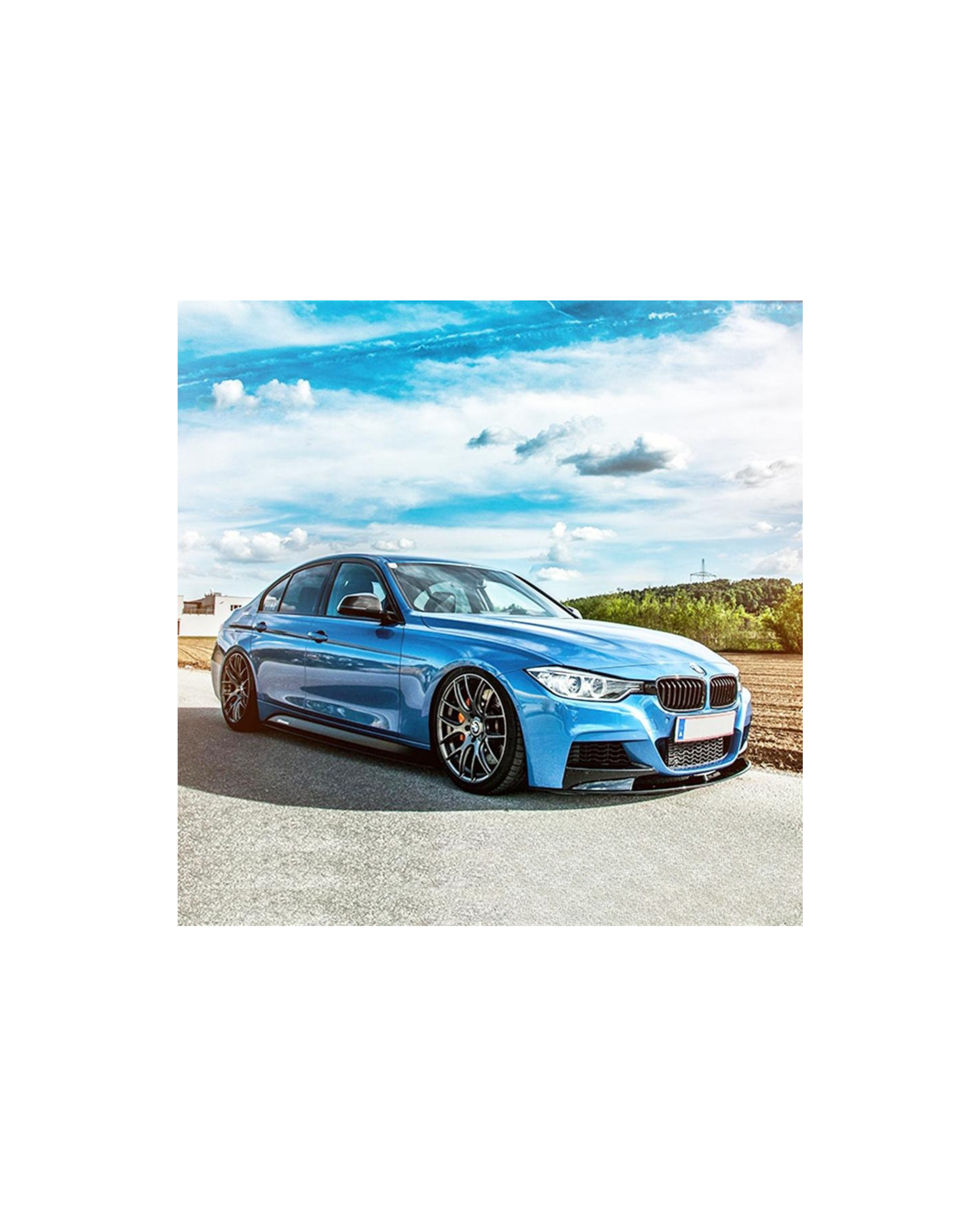 JOM Blue Line Coilover Suspension Kit - BM F30 3-Series