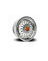 15 Inch Mag Wheel - MXBS-15GLD Chrome Mesh Wheel - 4x100 / 5x100 PCD