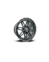16 Inch Mag Wheel - MX021-16MB Bakkie Wheels (6x139.7 PCD)