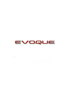Range Rover Evoque Badge (Red)