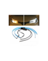 DRL LED Flexi Headlight Strip With Sequential Indicator Function (30cm)