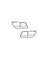 Toyota Fortuner (14-On) Chrome Tail Light Surround