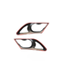 Toyota Hilux (05-11) Matte Black Headlight Surround