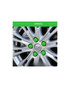 17mm -Silicone Protective Wheel Nut Covers (Green)