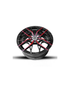 15 Inch Mag Wheel - MXW03-RD RGW Wheel - (4x100/114.3 PCD)