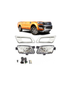 Ranger T7 (16-19) Wildtrak Crystal Fog Lamps & Covers With Wiring