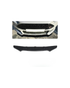 Universal Gloss Black Middle Lip Front Spoiler