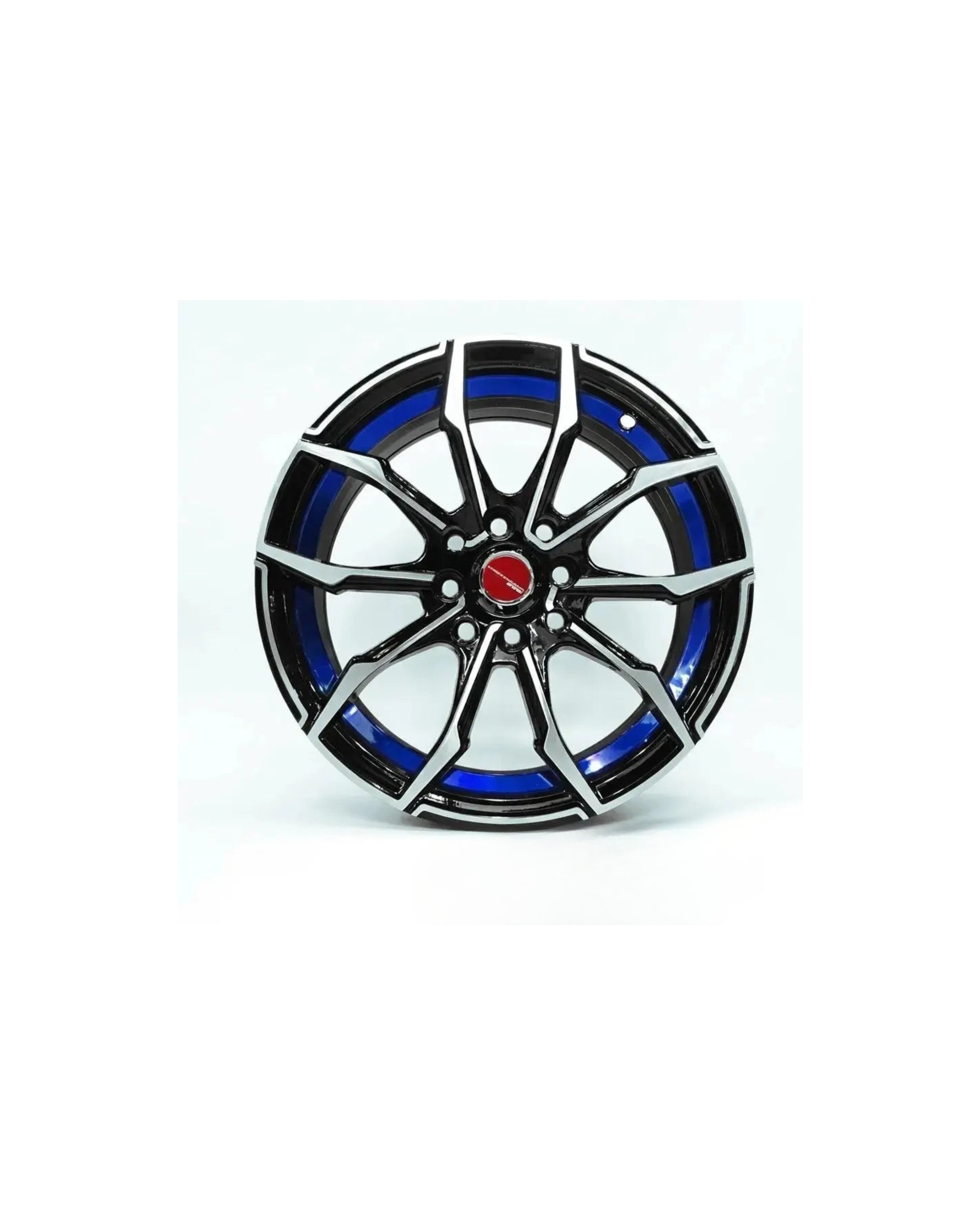 15 Inch Mag Wheel - MX1280-BLU Wheels (4x100/ 4x114.3 PCD)