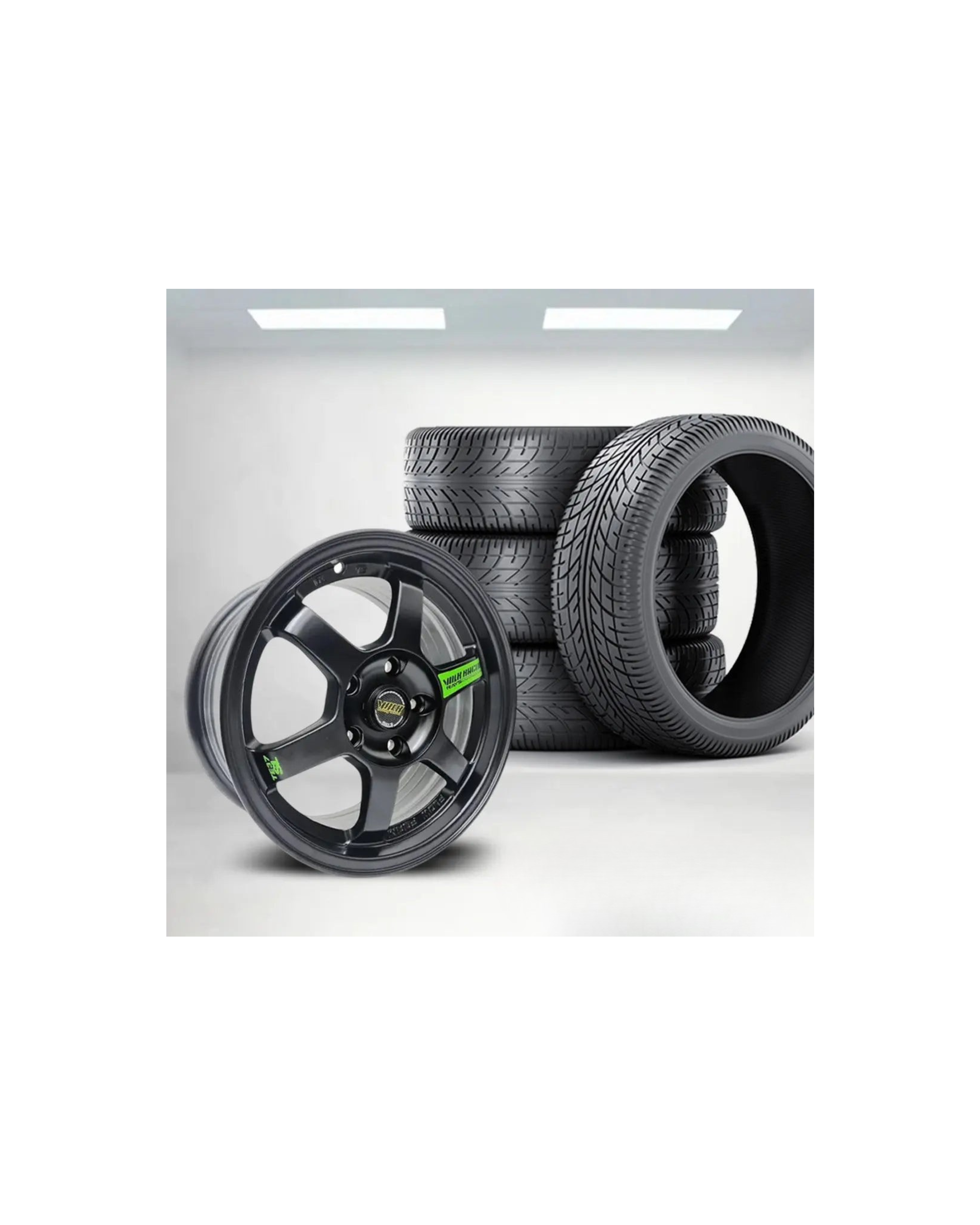 15 Inch - MX509 V.olk Wheel & Tyre Combo - 5x114.3 PCD